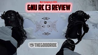 Gnu RC C3 20242025 Mountain Freestyle Snowboard Review [upl. by Gilbye766]