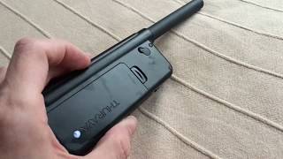 Satellite phone Thuraya XT  Quick review [upl. by Helbonna207]