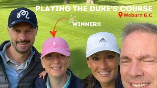 Competition Winner plays the Dukes course at Woburn [upl. by Moreta]