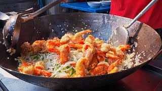 Amazing skill！Giant Shrimp Fried Rice Wok Skills Master  驚人的！巨大蝦炒飯 炒鍋翻炒技巧 Street Food [upl. by Ahsiral]