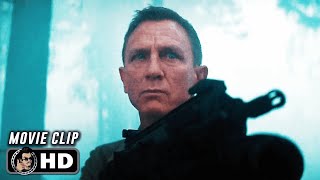 Forest Chase Scene  NO TIME TO DIE 2021 James Bond Movie CLIP HD [upl. by Iasi]