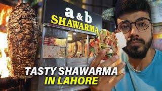 Best Shawarma of Lahore  Lahore Street Food [upl. by Imuya462]