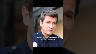 Rookie cop Nolan shows impatience with a woman asking questions therookie viralvideo shorts tv [upl. by Hsekar874]