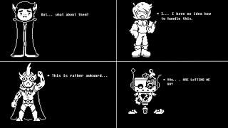 Undertale Yellow  What happens if you SPARE bosses in the GENOCIDE Route [upl. by Kay414]