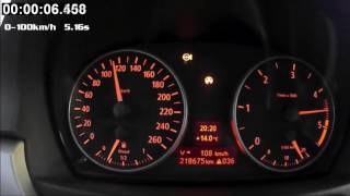 BMW 318d 295Hp590Nm STAGE 3 acceleration 0100kmh 516s [upl. by Marley]