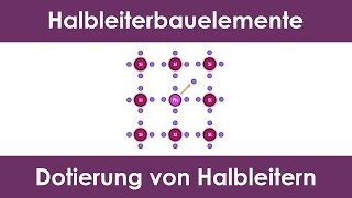 Dotierung von Halbleitern  Halbleiterbauelemente [upl. by Jeramey]