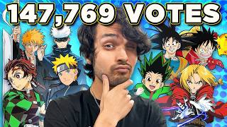 I Asked 145769 People to Vote for the BEST ANIME EVER [upl. by Lewison]