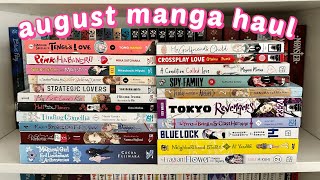 collective manga haul amp unboxing  august 2024 [upl. by Manheim]