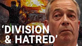 Riots been stirred up by racist Nigel Farage  Andy McDonald MP [upl. by Ayel131]