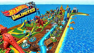 Hot Wheels Unlimited 2  Supersonic Slopes  In My Tracks [upl. by Lyrpa]