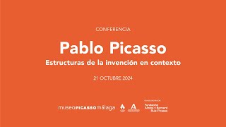 Conferencia Pablo Picasso Estructuras de la invención en contexto ESPAÑOL [upl. by Aetnahs]