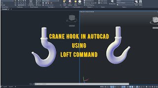 Autocad tutorials  Exercise 23 Crane hook in Autocad [upl. by Aubry]