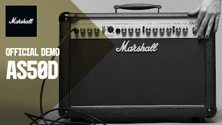 Gordon Giltrap demos the AS50D Marshall Amp [upl. by Arleyne]