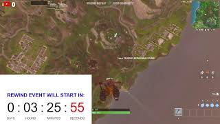 FORTNITE REWIND ROYALE CHAPTER 1 COUNTDOWN LIVE🔴 247 amp Live Event Countdown [upl. by Ellenyl949]