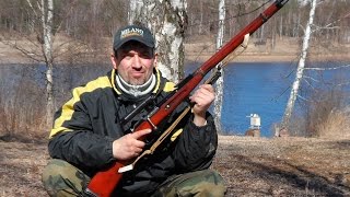 Mosin Nagant Sniper Rifle Снайперская винтовка Мосина Часть 2 Стрельба 762х54 [upl. by Hasin685]