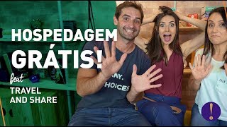 HOSPEDAGEM GRÁTIS E MAIS 9 DICAS INCRÍVEIS PRA ECONOMIZAR EM QUALQUER VIAGEM Feat Travel and Share [upl. by Awahsoj]