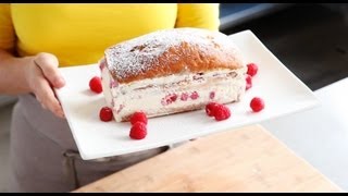 Raspberry Ice Cream Cake  Everyday Food with Sarah Carey [upl. by Adallard]