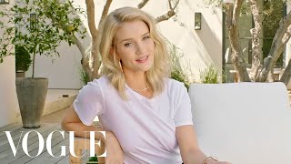 73 Questions With Rosie HuntingtonWhiteley  Vogue [upl. by Mehelhteb]