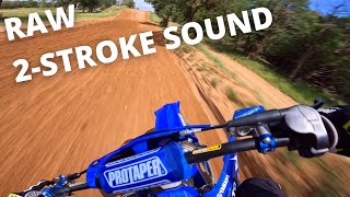 YZ125 PURE 2STROKE SOUND [upl. by Sumerlin]