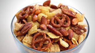 Chex Mix Recipe [upl. by Arrec]