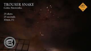 Trouser Snake by Celtic Fireworks from Solihull Fireworks [upl. by Helbonnas]