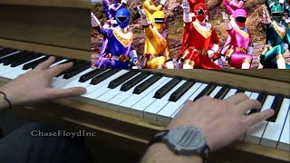 ϟ Power Rangers Zeo Theme Song Piano Cover ϟ [upl. by Haisi735]