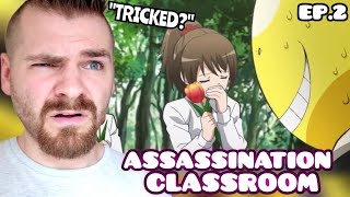 THEY TRICKED HIM  Assassination Classroom  Episode 2  ANIME REACTION [upl. by Gannie931]