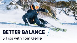 HOW TO SKI STEEPER SLOPES  3 Tips For Better Balance [upl. by Valdis502]