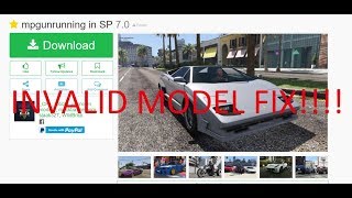 GTA5 How to fix INVALID MODEL gunrunning 70 [upl. by Talmud]