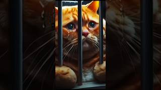 father cat is in prison cat cute kittten catvideos cutecats [upl. by Baruch]