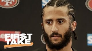 Is Colin Kaepernick Being Blackballed By NFL Teams  First Take  May 11 2017 [upl. by Uwkuhceki]