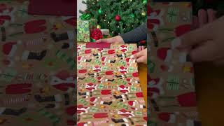 Santa’s Secret Tool 🎅🏻 wrapping christmas christmasgiftwrapping giftideas diy giftwrapping [upl. by Riem]