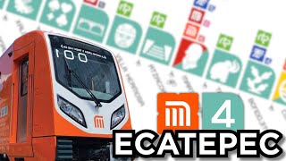 Así será la AMPLIACIÓN de la Línea 4 del METRO CDMX A ECATEPEC [upl. by Ayanal]