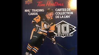 Tim hortons Hockey cards pack opening 24  25￼ [upl. by Ellenrad]