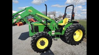 John Deere 5105 4x4 Loader 1020 Hours For Sale by Mast Tractor [upl. by Althee]