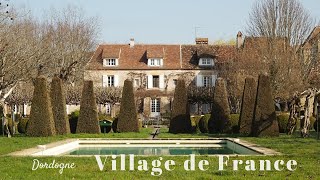 フランスの美しい村へ  ドルドーニュ地方の中世の街と田舎の素敵なホテルに泊まる 1歳半の子供とフランス旅行  France vlog [upl. by Brunhilde]