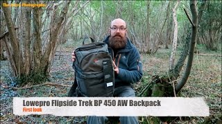 First Look Lowepro Flipside Trek BP 450 AW Backpack [upl. by Franza519]