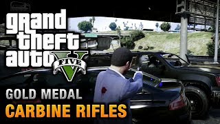 GTA 5  Mission 12  Carbine Rifles 100 Gold Medal Walkthrough [upl. by Caassi]