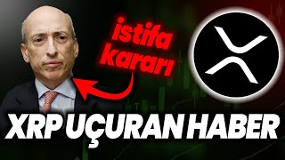 XRP COİN UÇURAN HABER İSTİFA İDDİASI FİYATI UÇURDU XRP RİPPLE DAVA DİKKAT XRP HABER XRP ANALİZ [upl. by Annabel853]