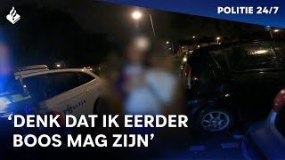 In beslagname auto vanwege rijden zonder rijbewijs  POLITIE 247 [upl. by Eilsek]