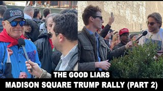 New York City Trump Rally PART 2 [upl. by Atniuqal]