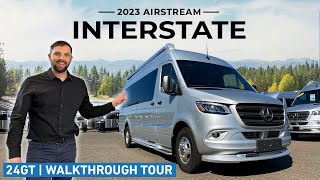 LUXURY VAN TOUR  Airstream Interstate 24GT Class B Motorhome [upl. by Nnaeitak]