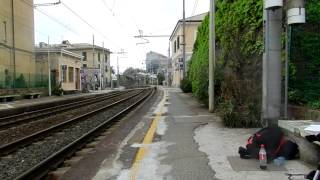 Treni a Bogliasco Vacanze di Pasqua 2012 [upl. by Linnie]