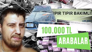 100000 TL Alınabilecek En Mantıklı Arabalar 2024 [upl. by Eadas]