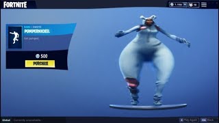 FORTNITE PUMPERNICKEL DANCE EMOTE BASS BOOSTED [upl. by Morrison]