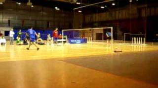 Footbag French Open 2011 Singles Net Quarter Final [upl. by Nueoras]