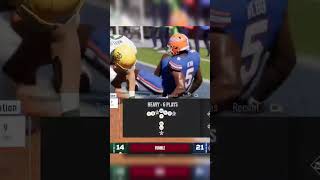 When showboating goes wrong fails ncaafootball [upl. by Nette]