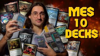 Je vous présente mes 10 decks Commander [upl. by Veradia570]