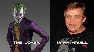 Characters and Voice Actors  Batman Arkham Asylum [upl. by Mulligan]