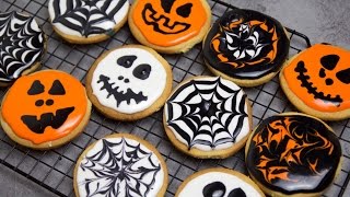 Recette des biscuits dHalloween Halloween Cookies  Williams Kitchen [upl. by Harriet387]